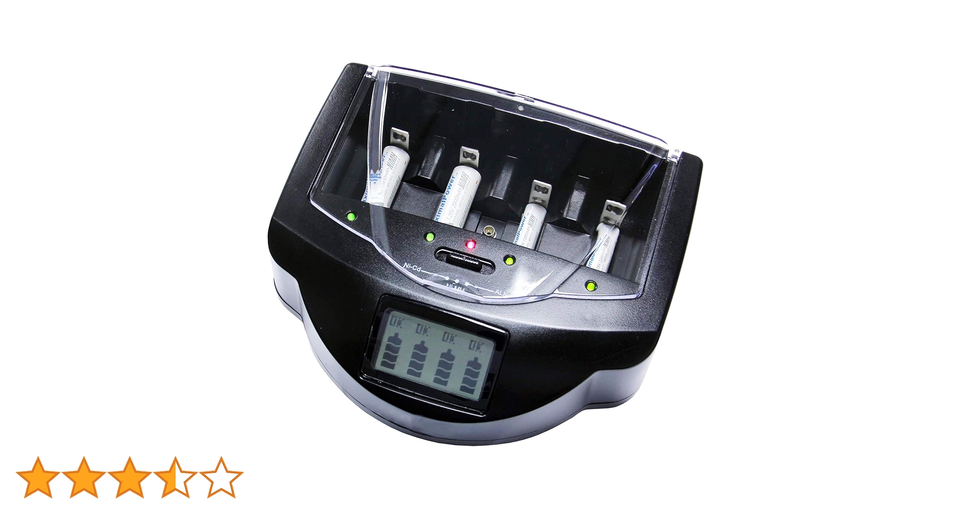 リフレッシュ機能付き単1?単4・9V電池充電器 Amazon | 電池充電器 アルカリ ニッケル水素 ニッカド電池 単1